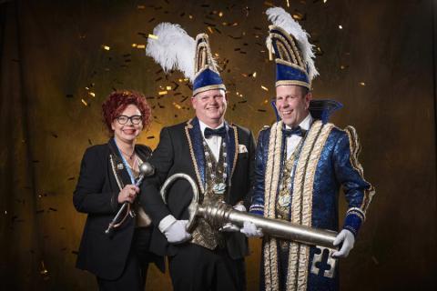 Sleuteljaar van start met Sleutelprins Leon en adjudant Jeroen