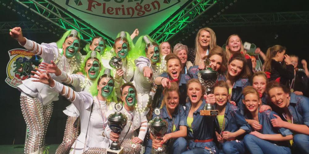 Papsleef’n winnen “de dubbel” op dansmarieke concours Fleringen 